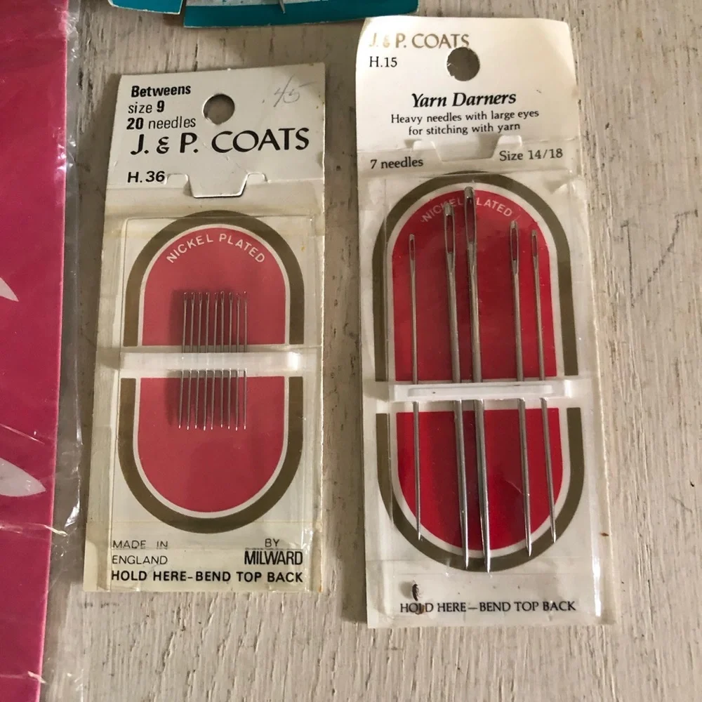 Vintage Sewing Needles Assortment